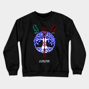 Gungnir Odin spear red Crewneck Sweatshirt